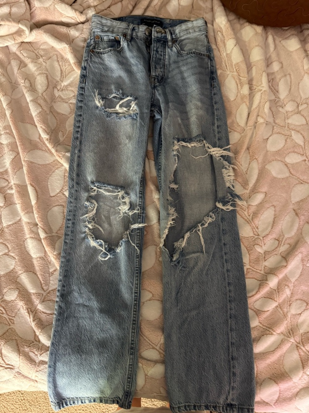 Aeropostale Light Blue 90s baggy Denim Jeans